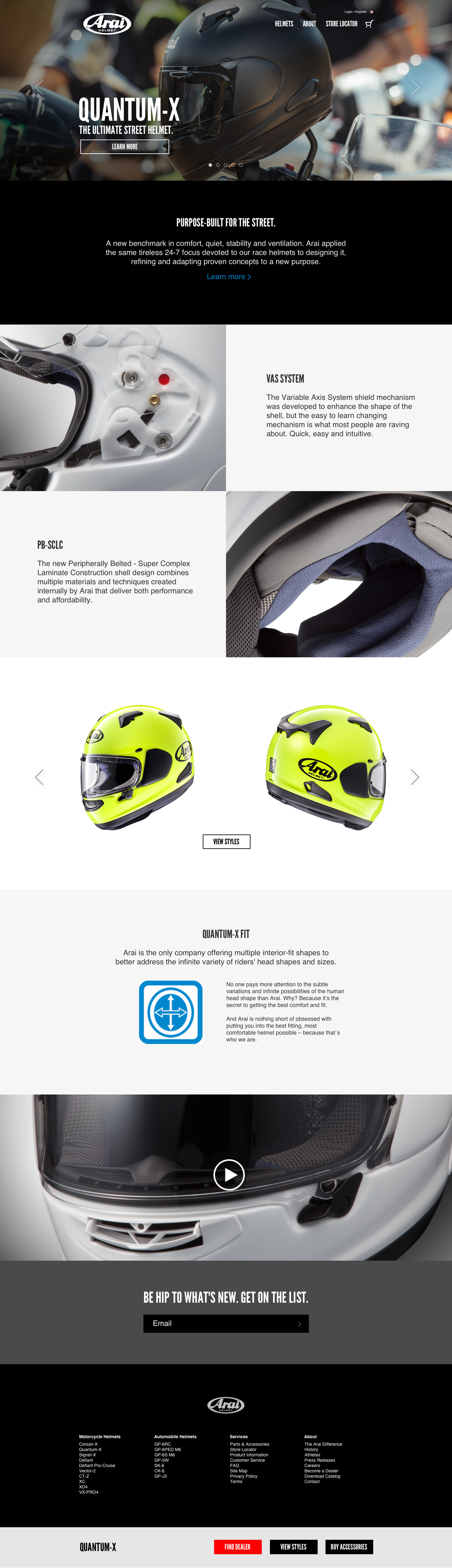 arai helmet list GP-7 (SA2020) White / XS/54 Be one of the first drivers to experience the new Arai GP Arai Motorcycle Helmets. Which is